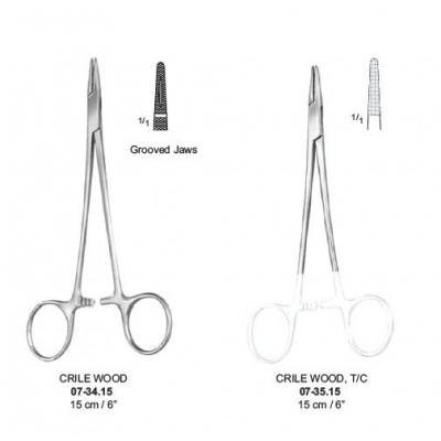 CRILE WOOD Needle Holders TC